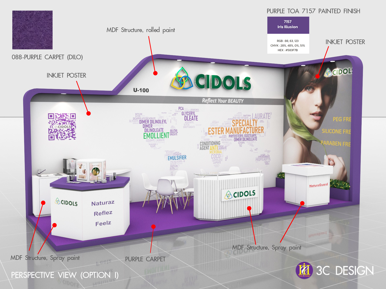 Cidos at Incos Metalax 2024 design