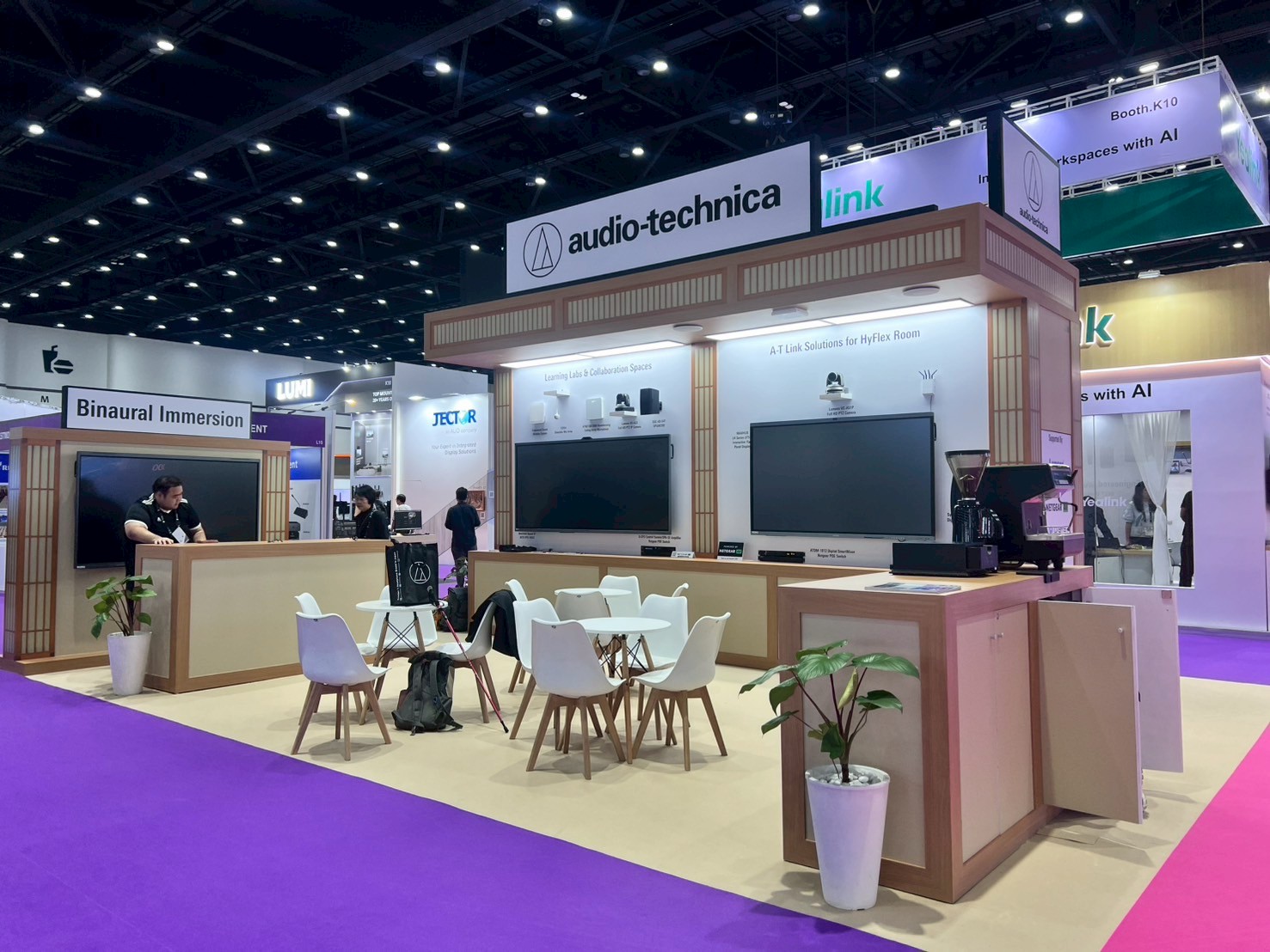 Audio Technica at InfoComm 2025