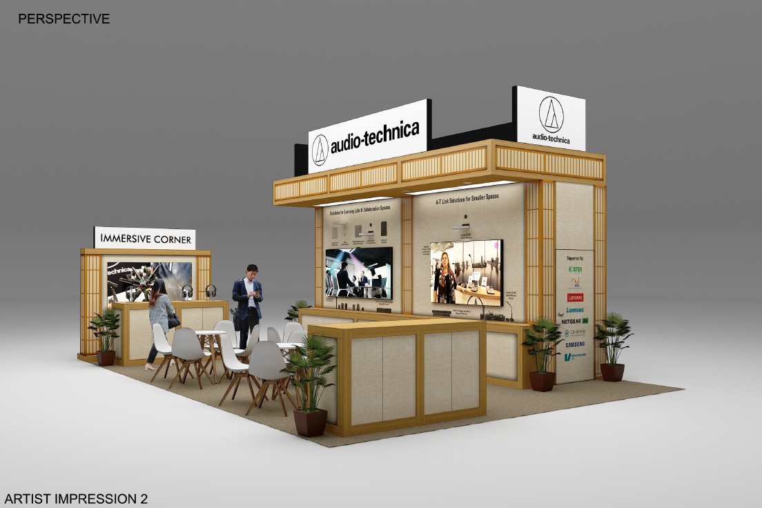 Audio Technica at Asew 2025 design