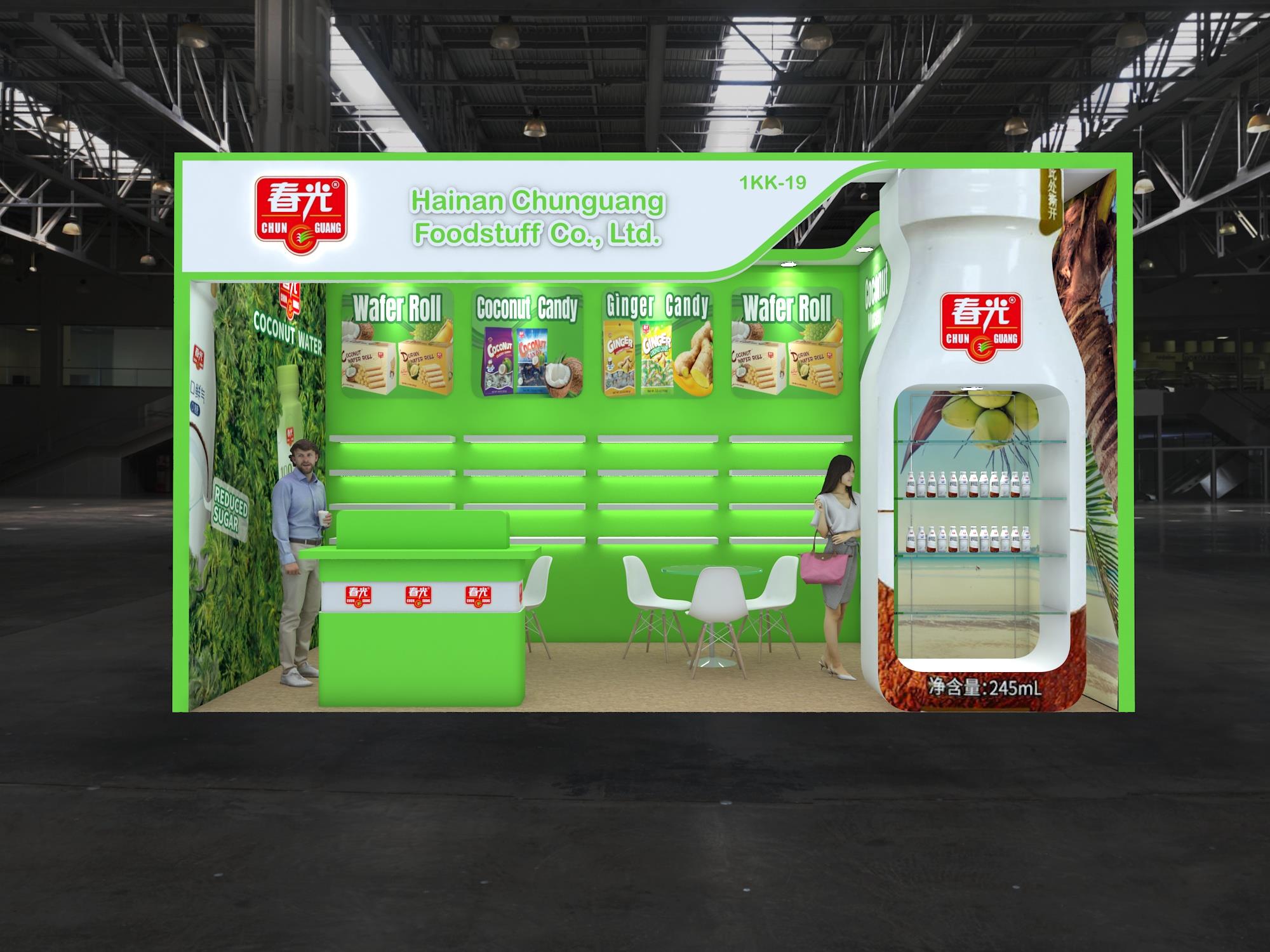 Chunguang Thaifex at Thaifex IMCAS Safe&work Kind&jugend 2025 design