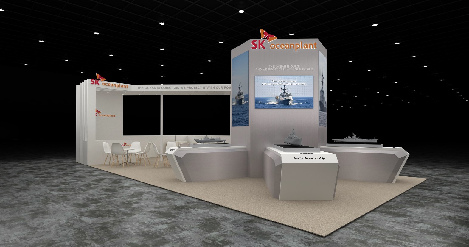 Sk Oceanplanet at Incosmetic, Defense 2025 design