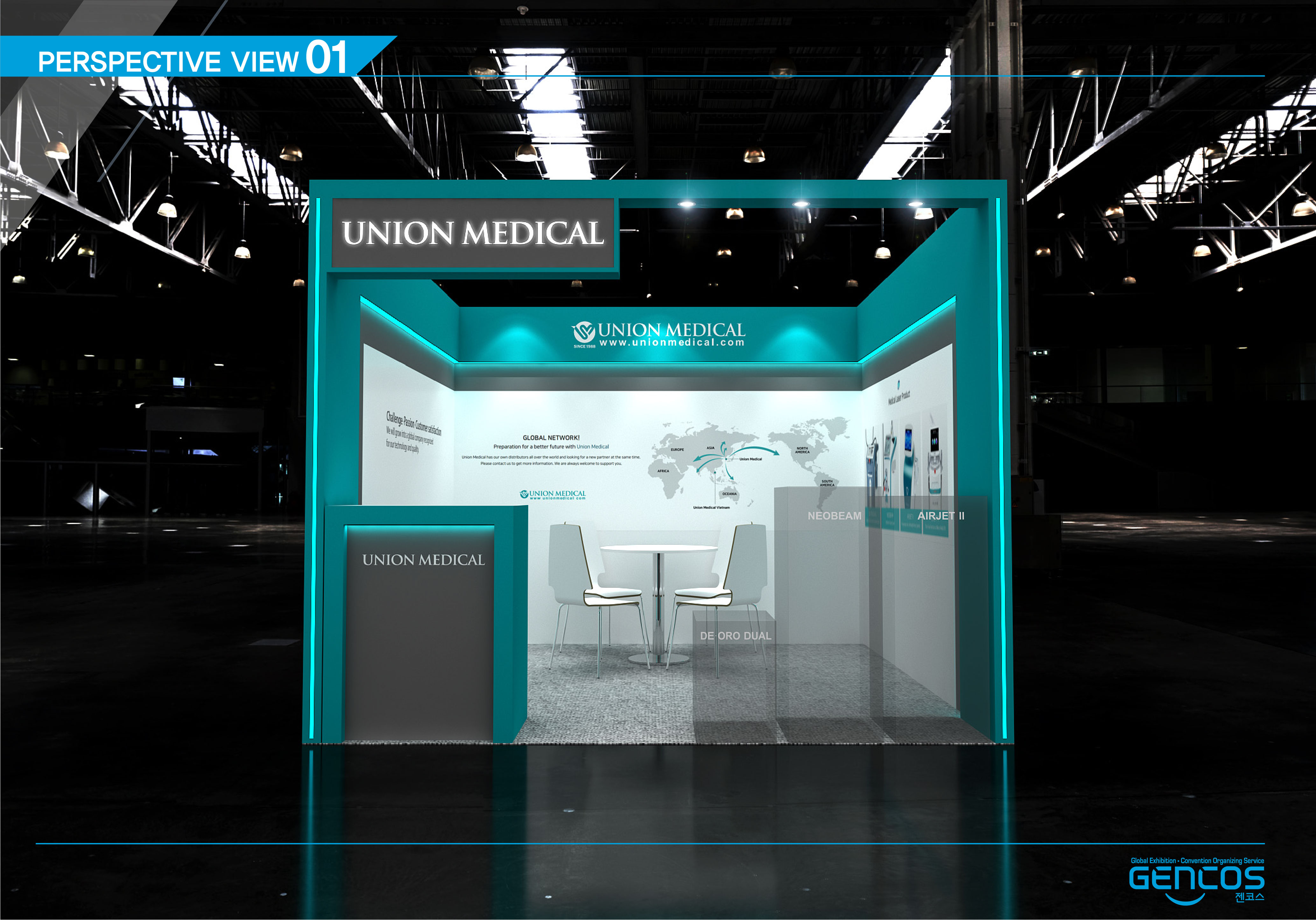 Union Medical at Thaifex IMCAS Safe&work Kind&jugend 2025 design