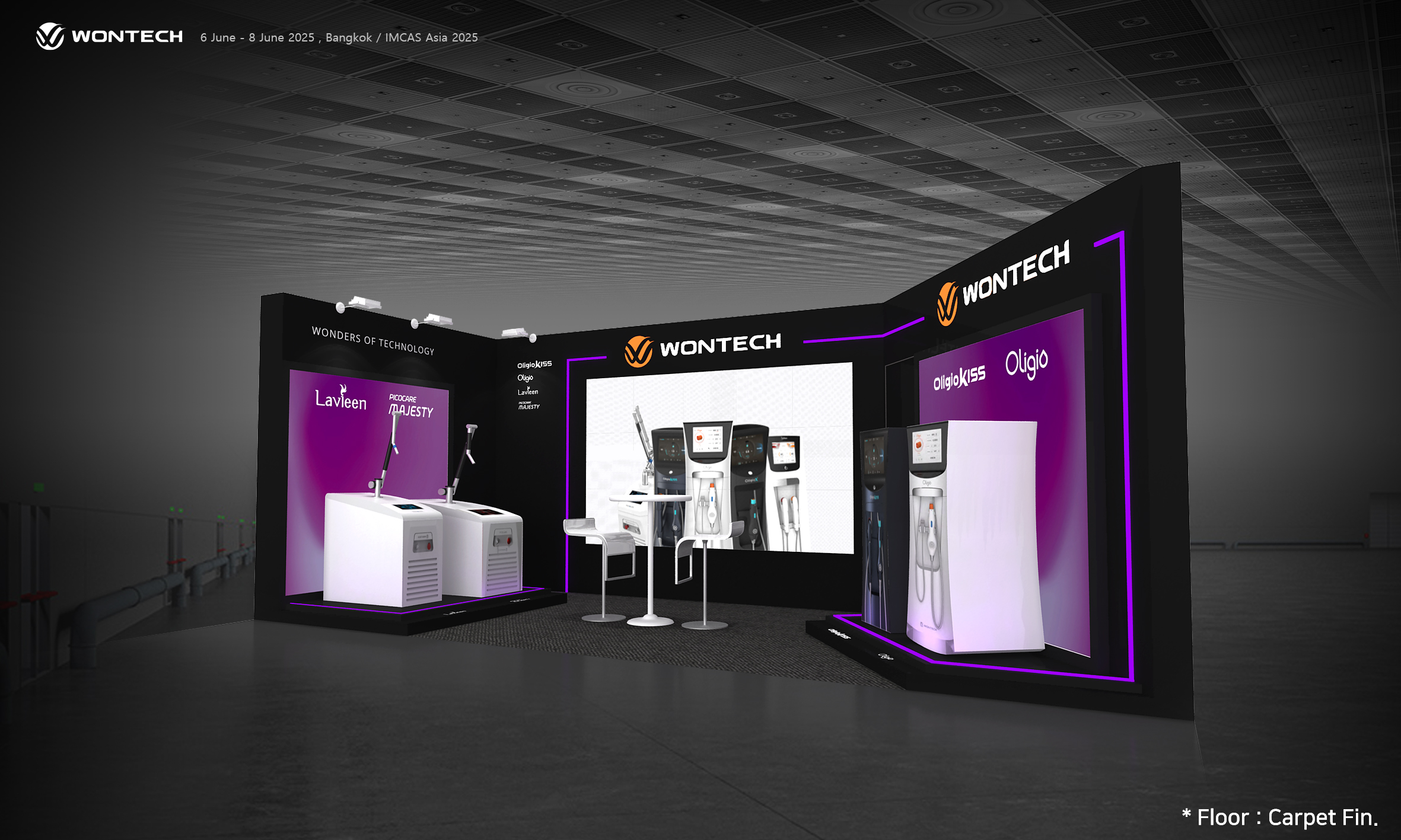 Wontech IMCAS at Thaifex IMCAS Safe&work Kind&jugend 2025 design