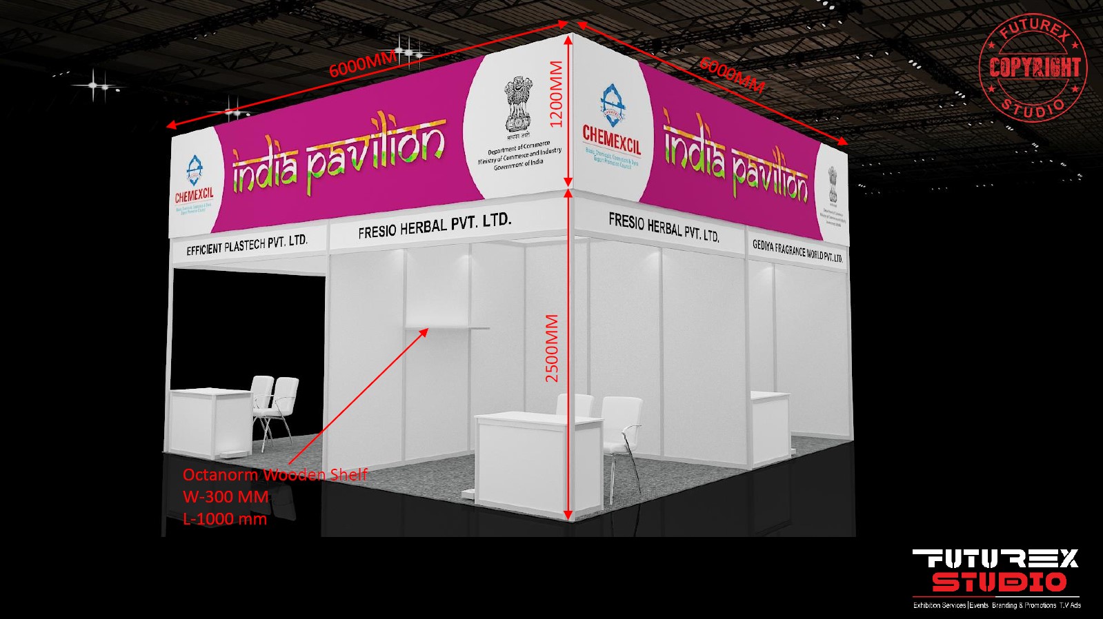 India at Cosmoprof 2026 exhibition booth view